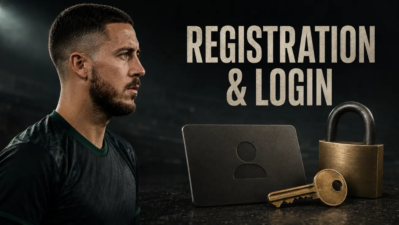 Registration and Login at Casino Eden Hazard