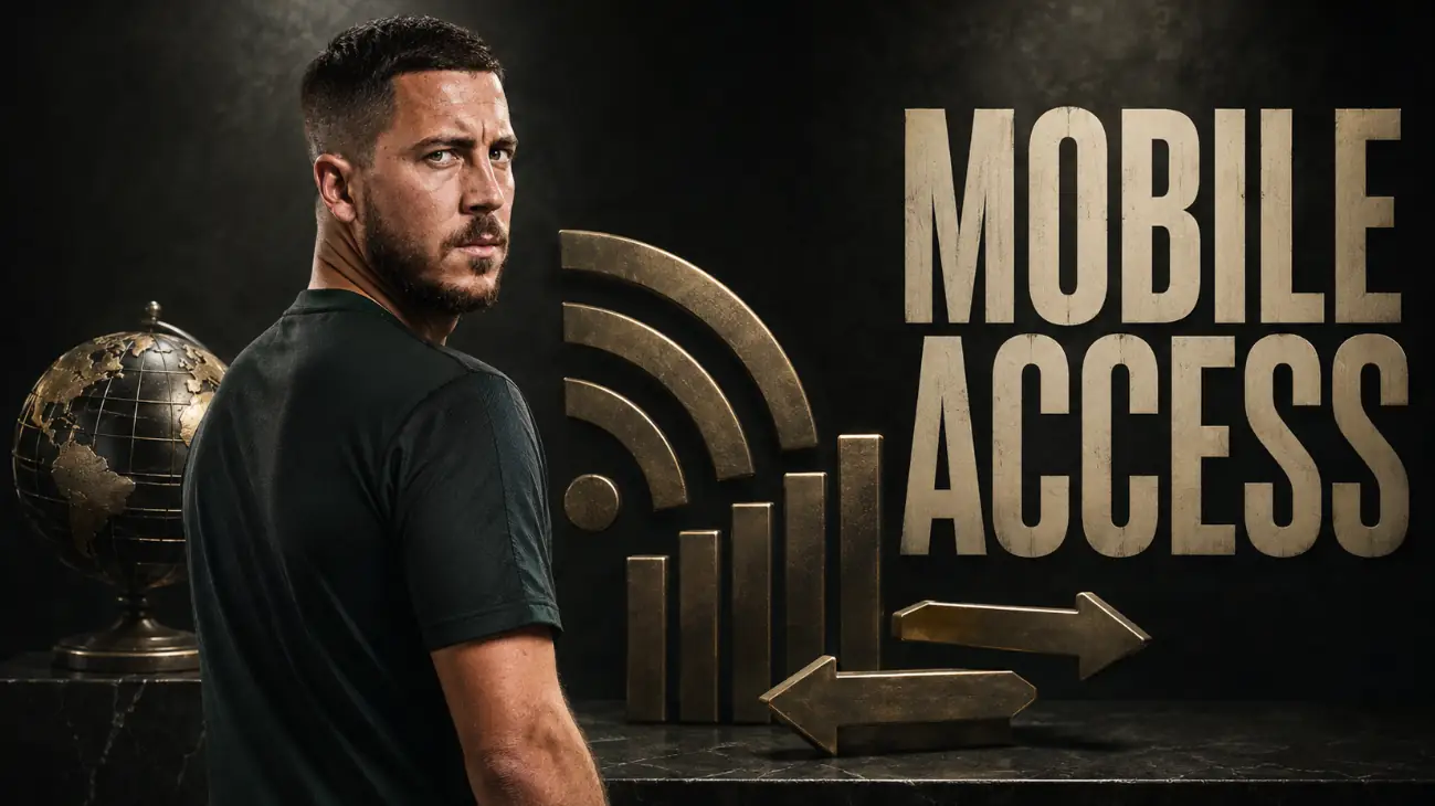 Mobile Access to Eden Hazard Casino