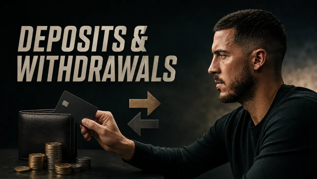 Deposits and Withdrawals at Hazard Casino