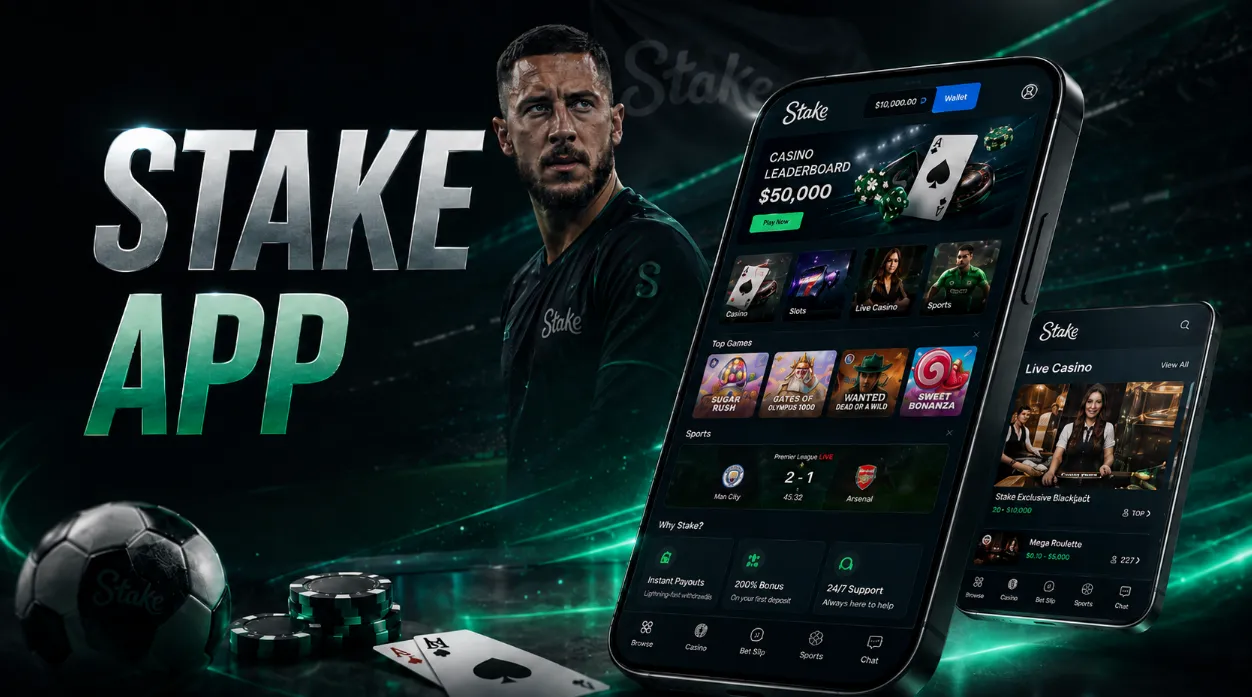 Stake app and mobile casino access
