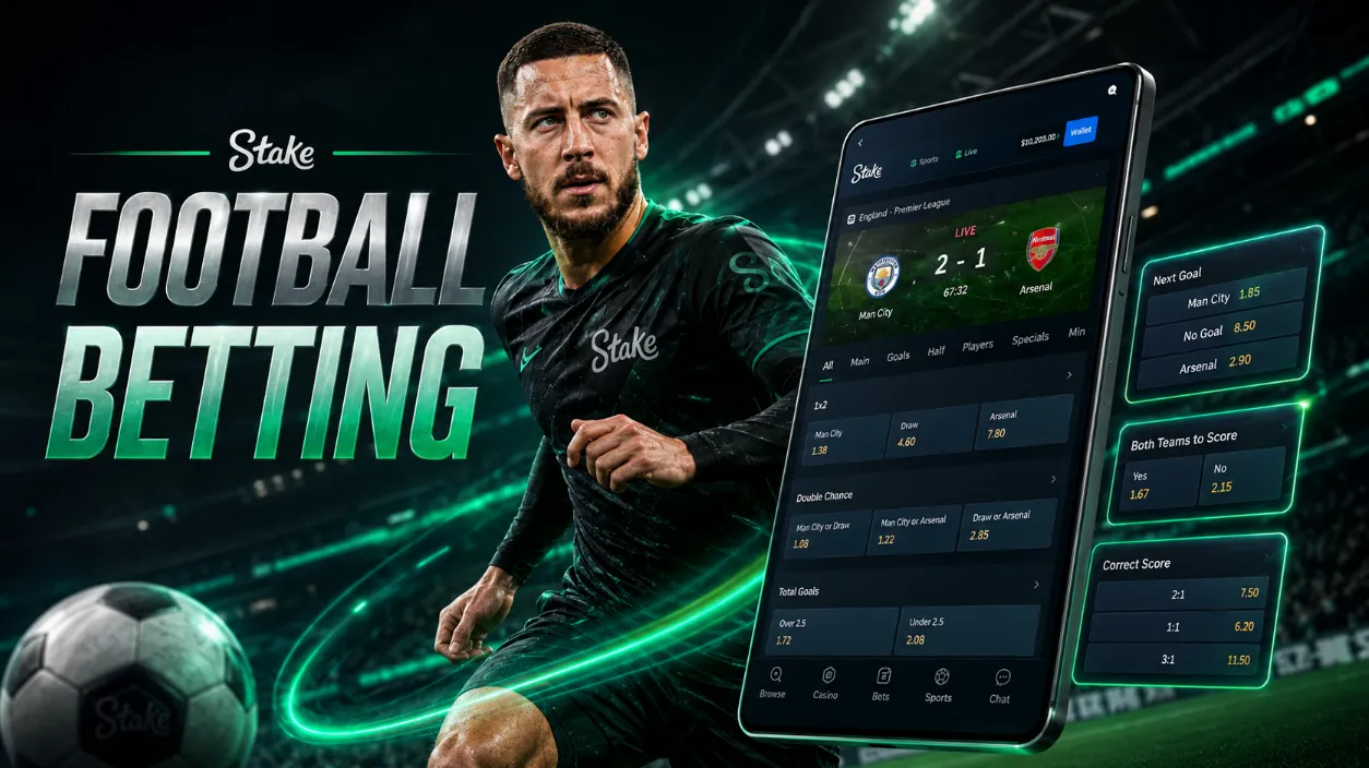 Football betting at Stake