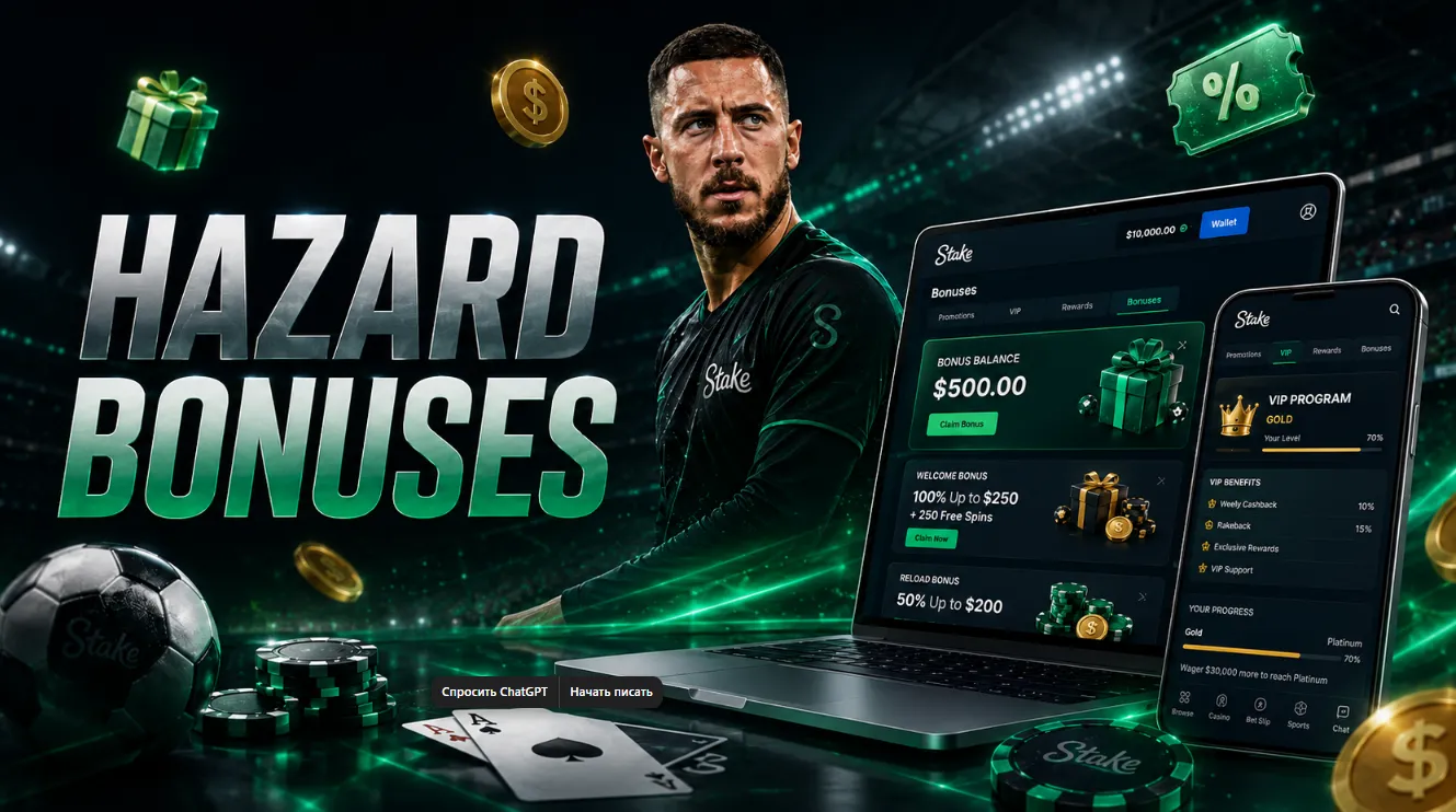 Eden Hazard Casino Bonuses and Promotions
